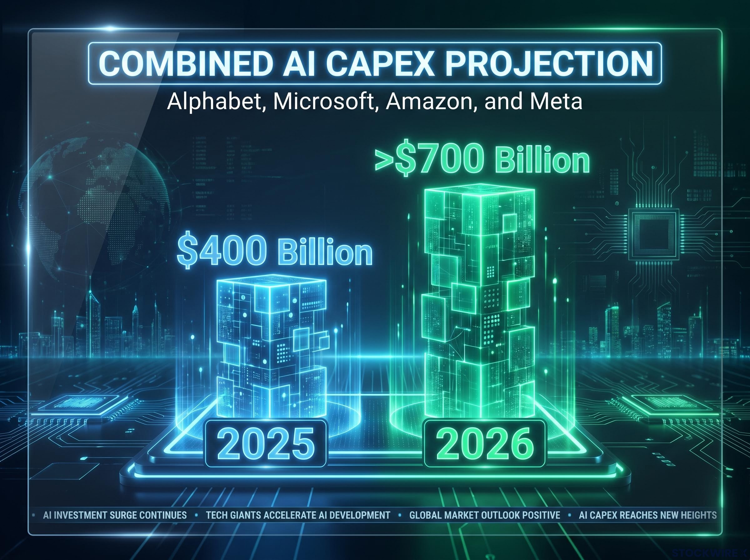 Hyperscaler AI Capital Expenditure Jump (2025 vs 2026)