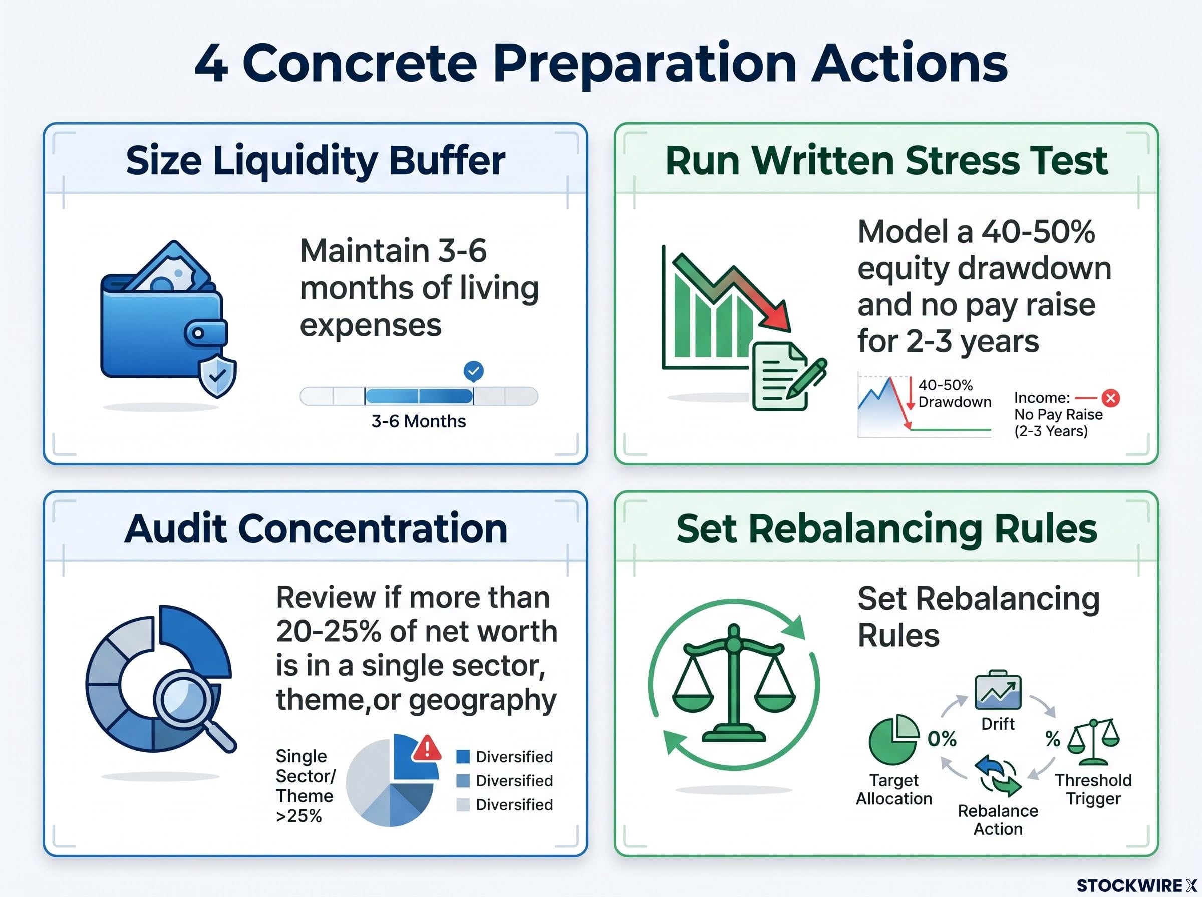 4 Concrete Preparation Actions Dashboard