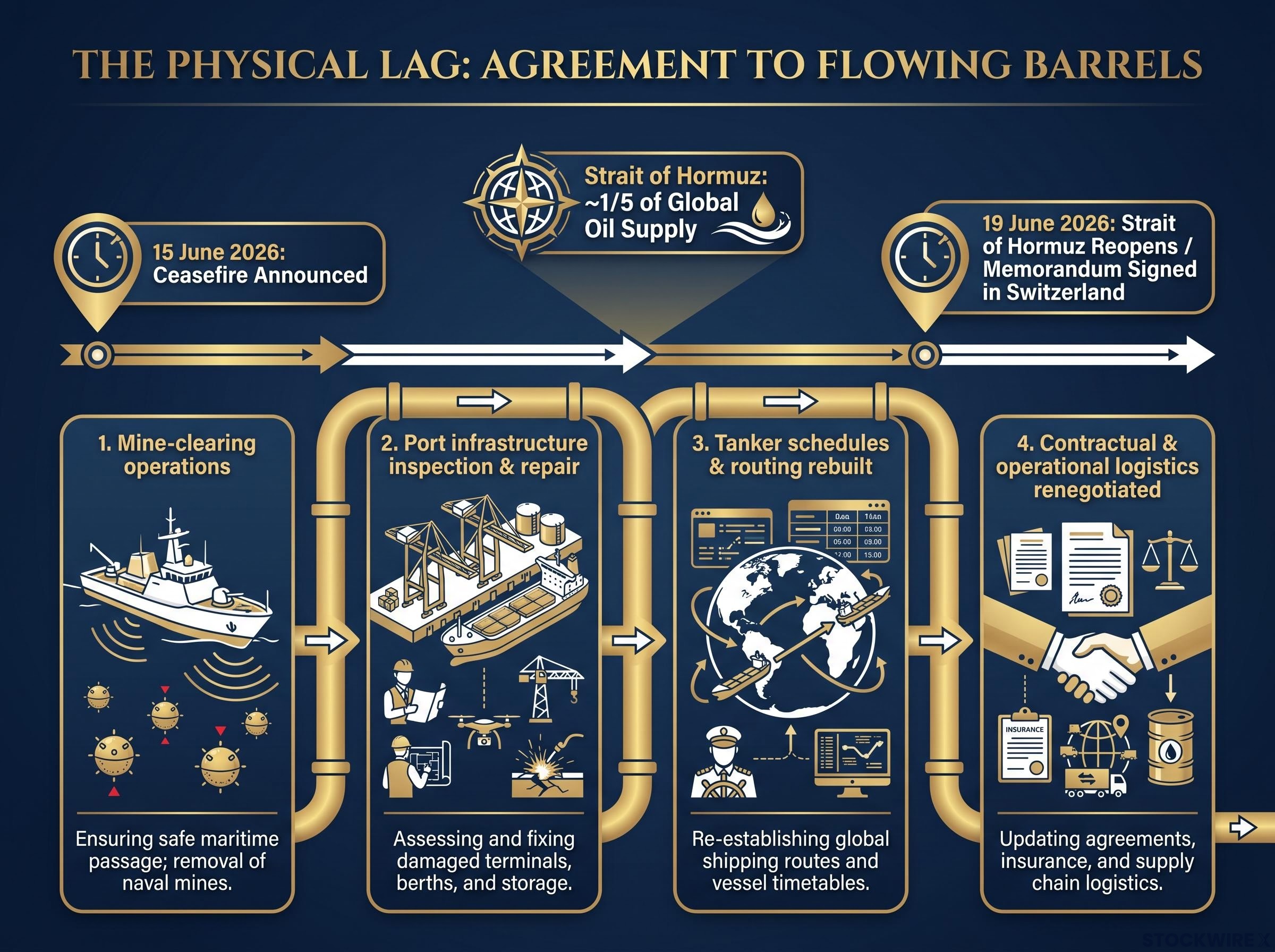 The Physical Lag: Agreement to Flowing Barrels