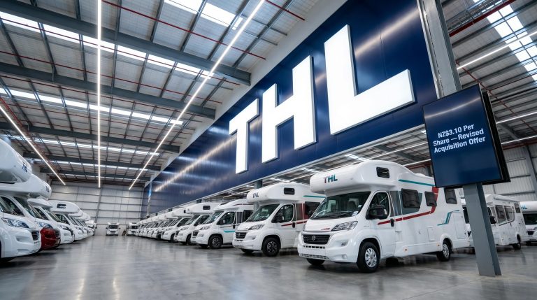 THL Gets Revised NZ$3.10 All-Cash Takeover Bid With a Third of Register Backing Talks