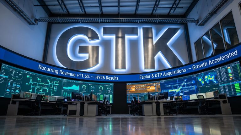 Gentrack Eyes 15% Revenue Growth as Recurring Income Hits 77% of Total