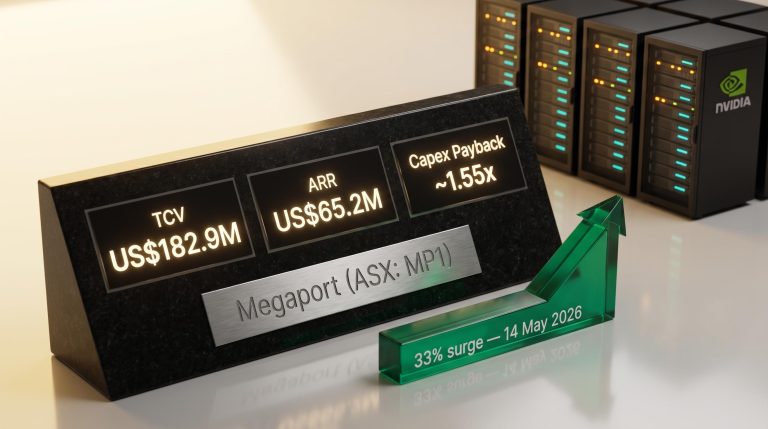 Megaport ASX:MP1 Latitude.sh contract metrics — TCV US$182.9M, ARR US$65.2M, capex payback 1.55x — evaluate infrastructure deals