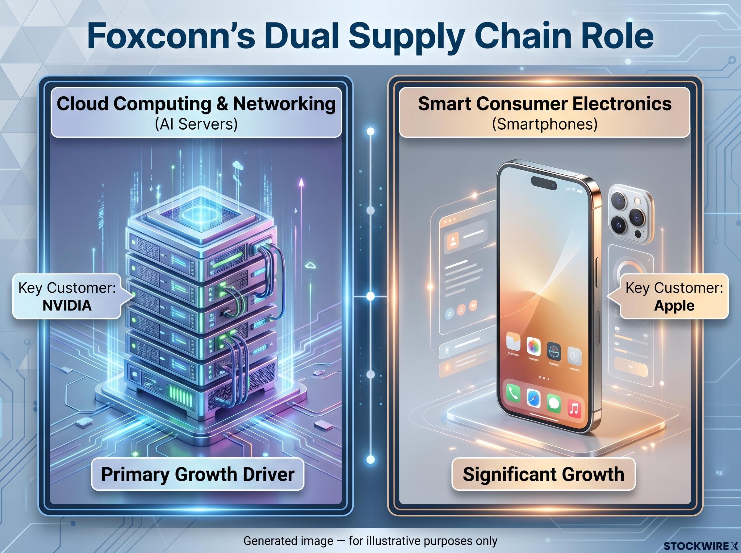 Foxconn's Dual Supply Chain Role