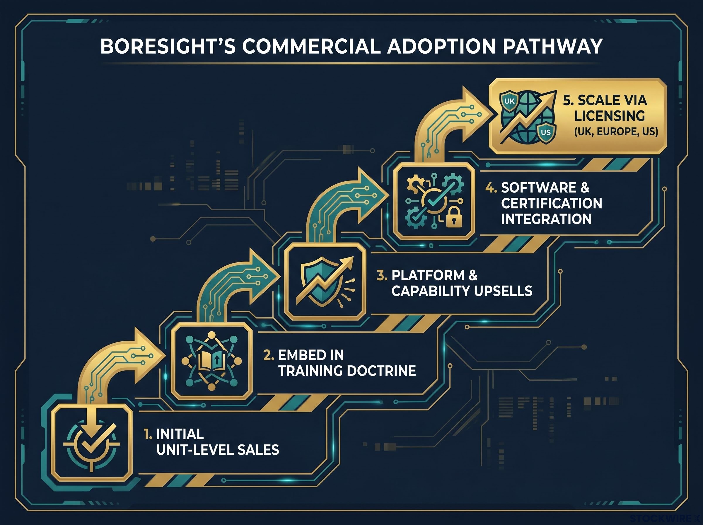 Boresight's 5-Step Commercial Pathway