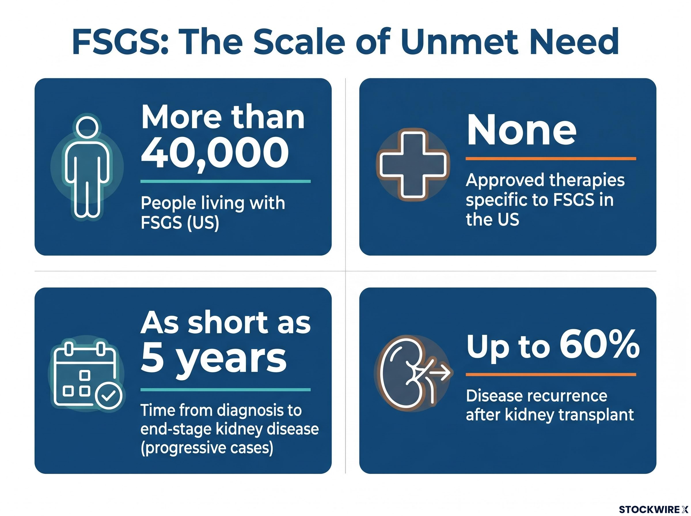 FSGS: The Scale of Unmet Need