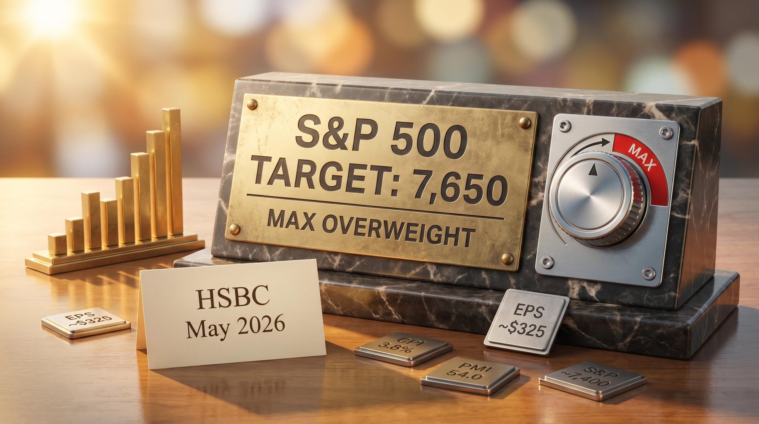 HSBC max overweight brass plaque with S
