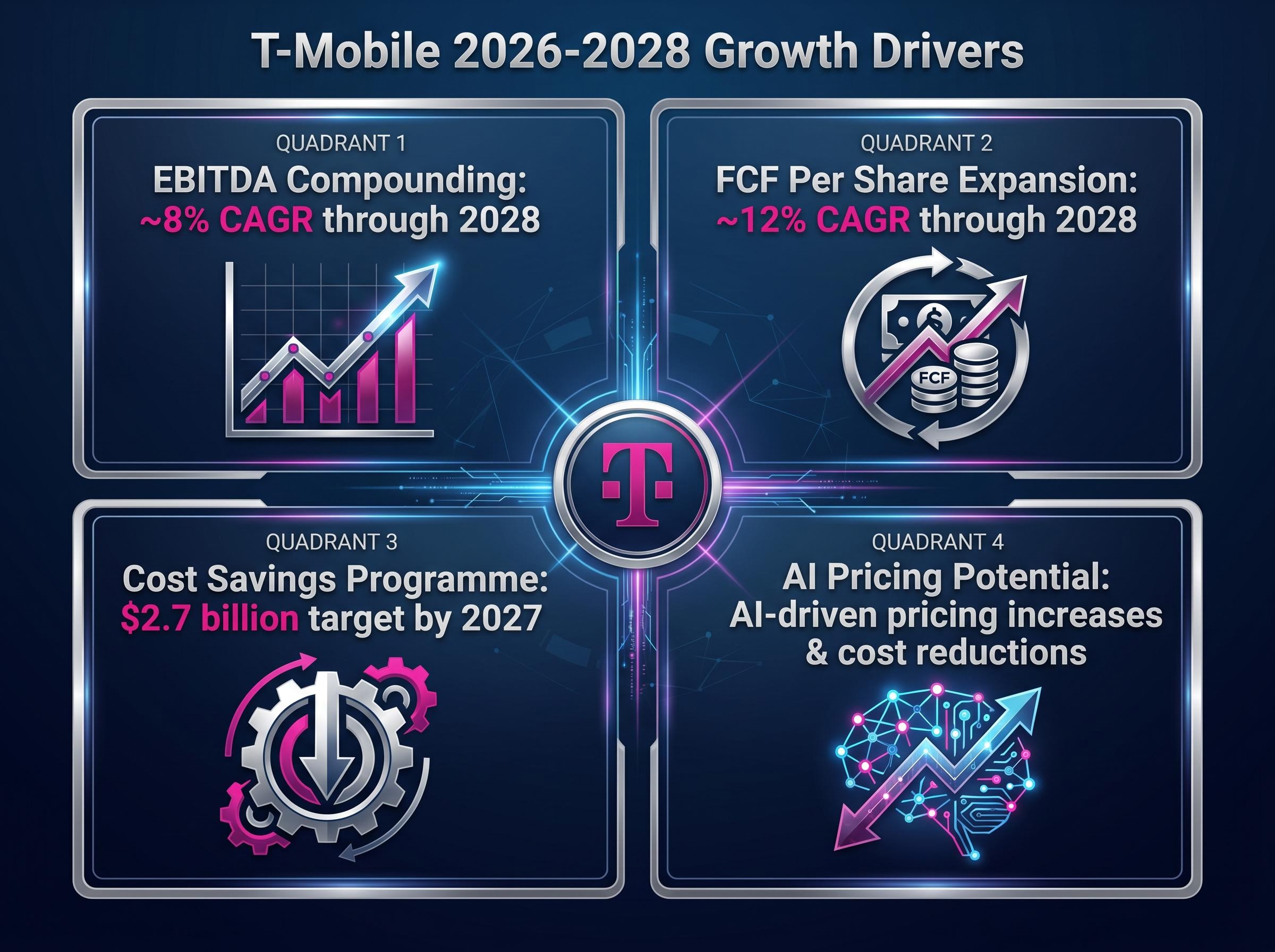 Four Pillars of T-Mobile's 2026-2028 Growth Case