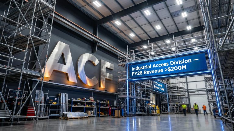 Acrow Hits $200M Revenue Milestone With $180M Already Locked in for FY27
