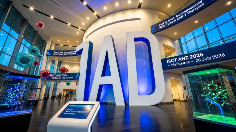 large 1AD letters, scientific displays