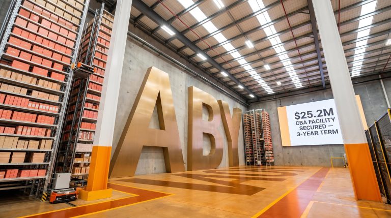 Large letters and shelves