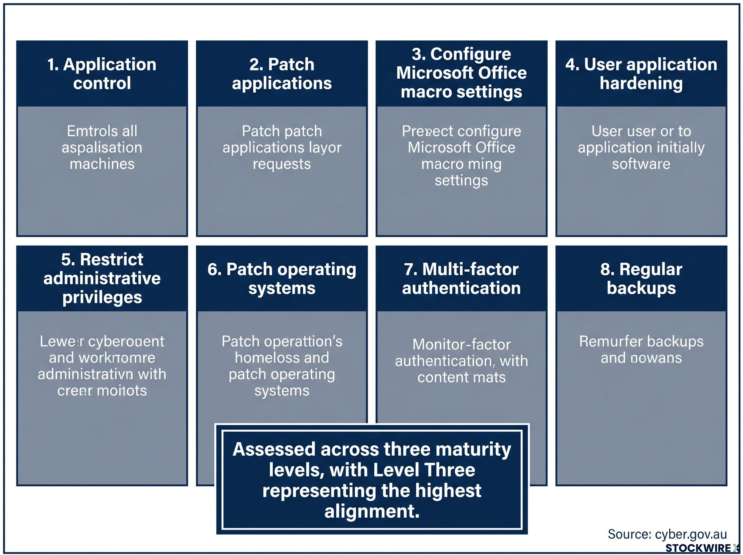 The ASD Essential Eight Cybersecurity Framework