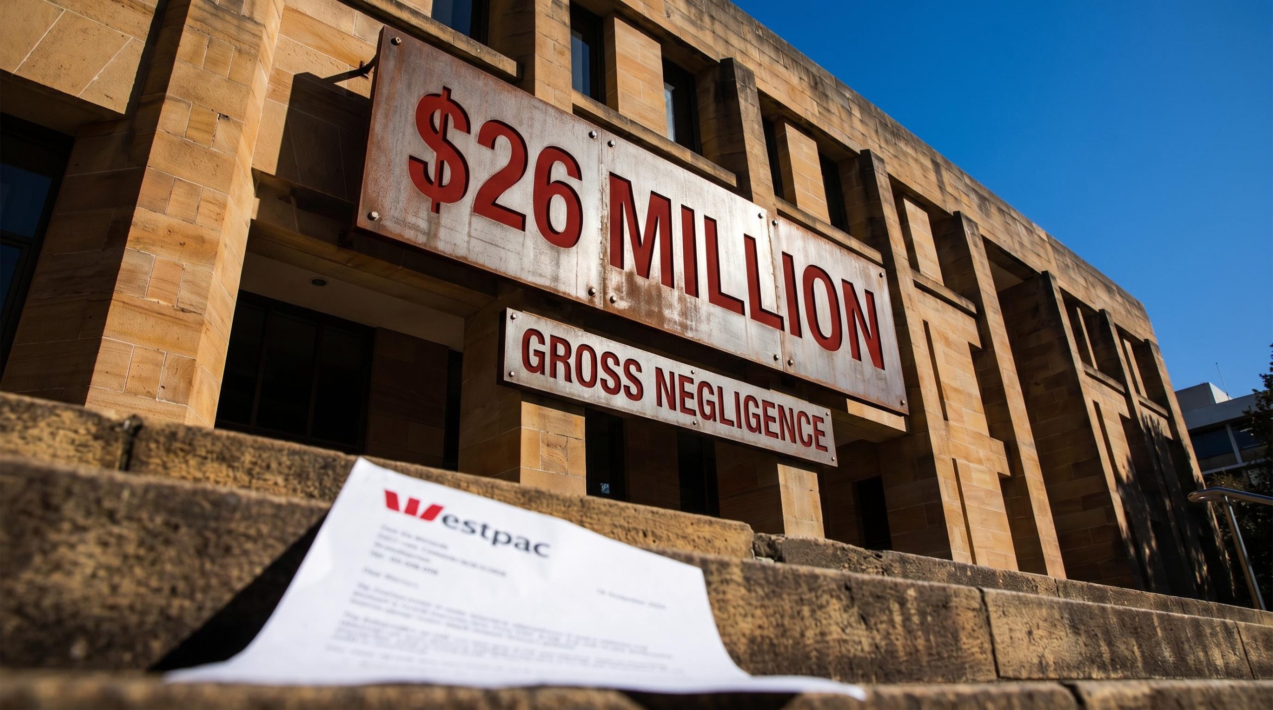 Federal Court facade with $26 million gross negligence ruling against Westpac over hardship failures