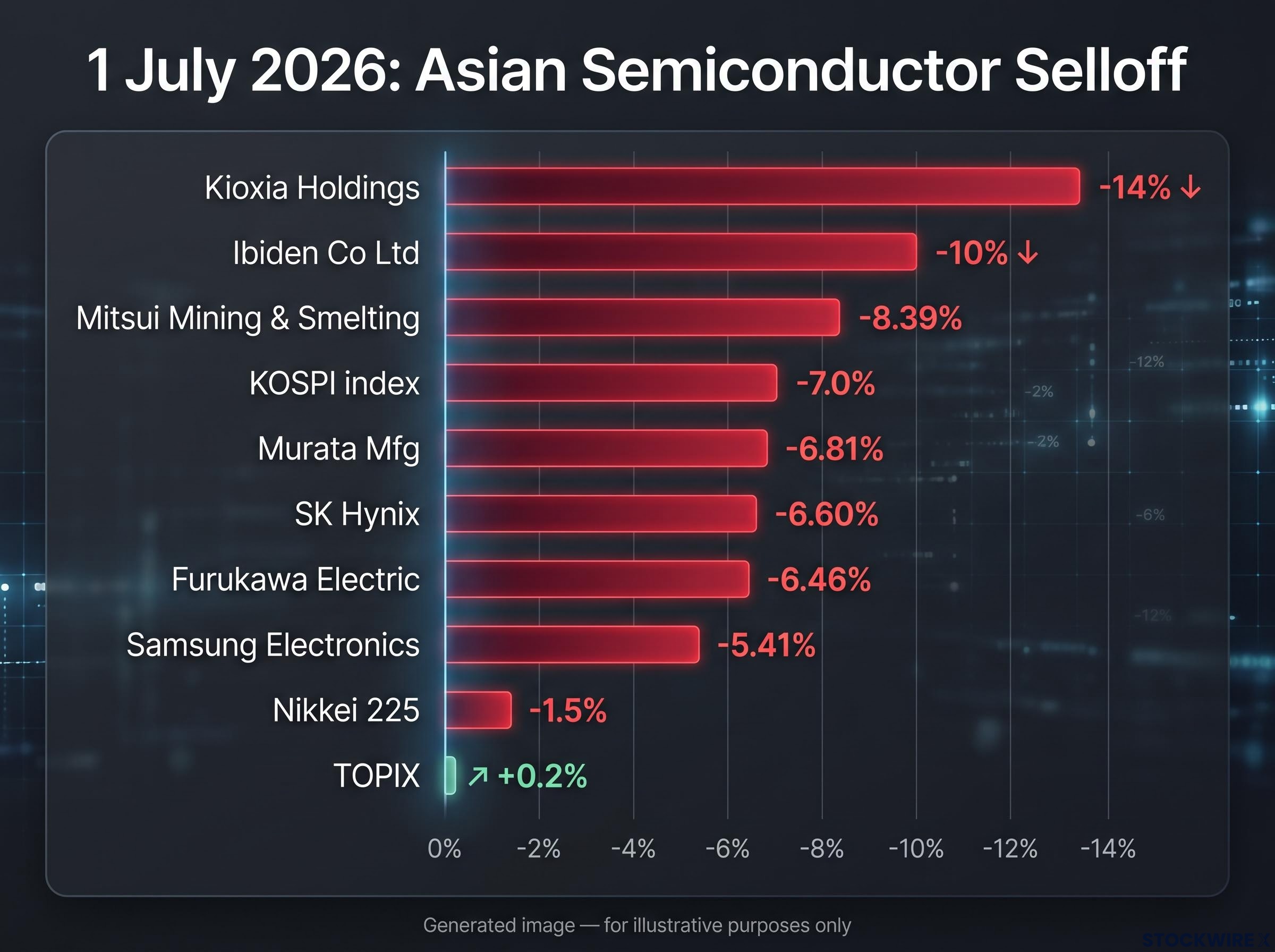 1 July 2026 Semiconductor Selloff Breakdown