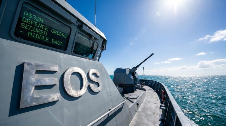 Electro Optic Systems Holdings Ltd Secures A$38m in Middle East Defence Orders