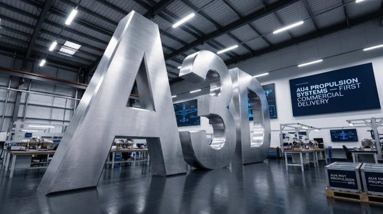 Large metal A3D structure