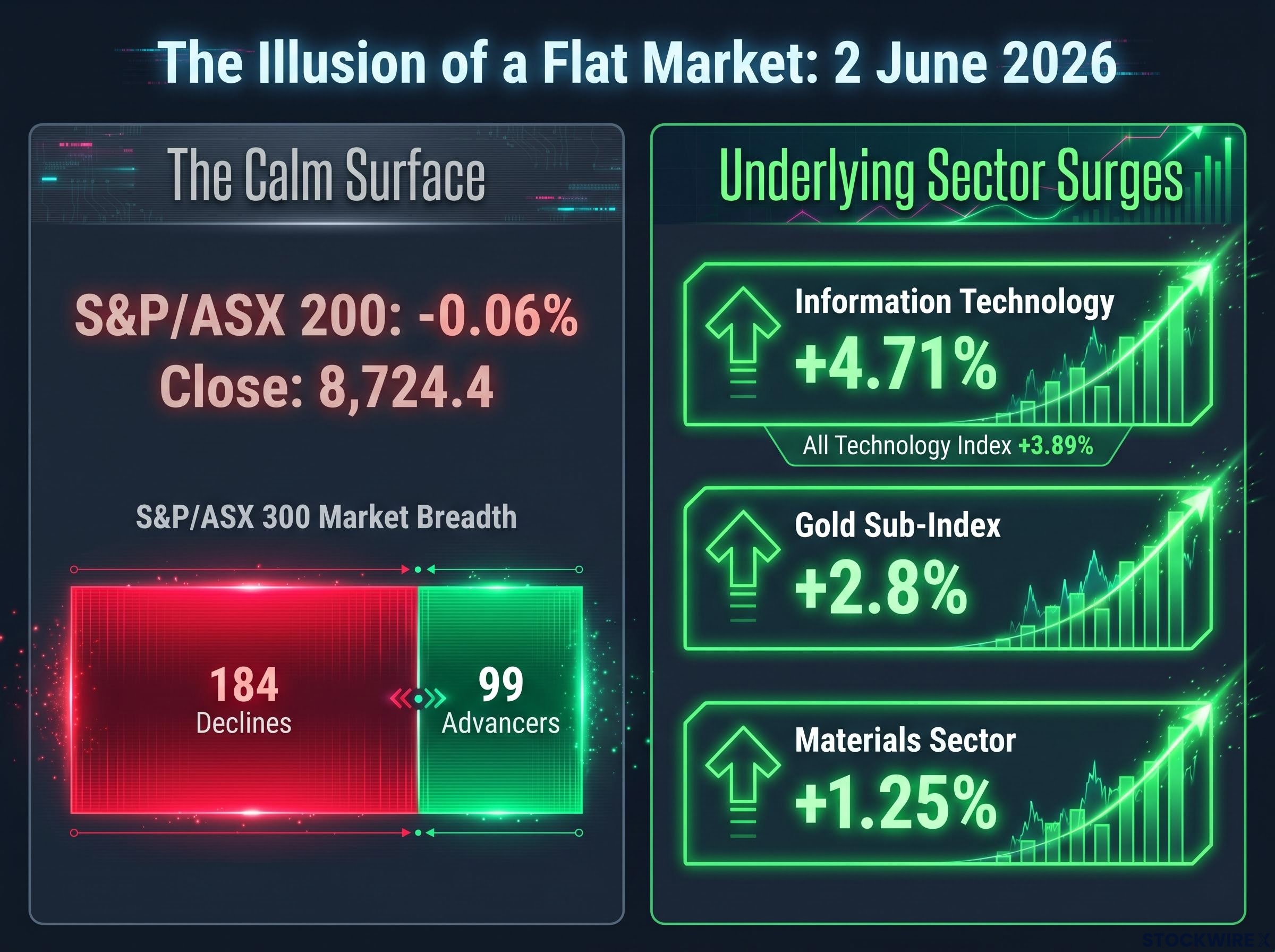 The Index Illusion: S&P/ASX 200 vs Sector Reality