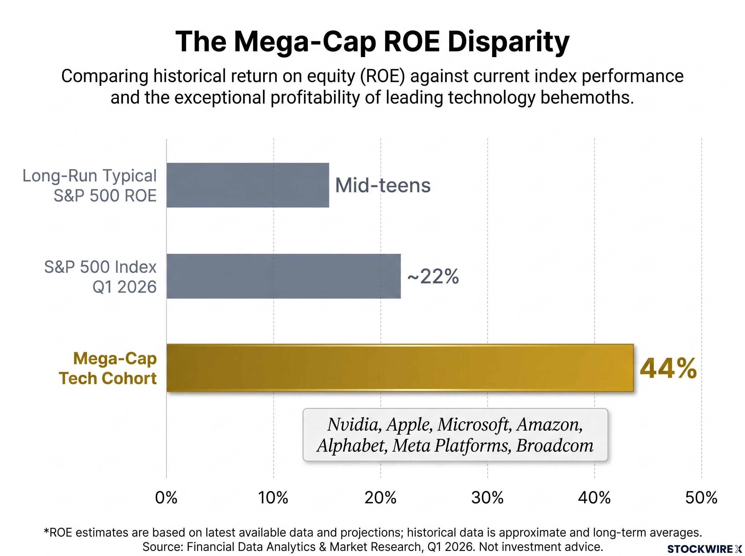 The Mega-Cap ROE Disparity: Index vs. Cohort