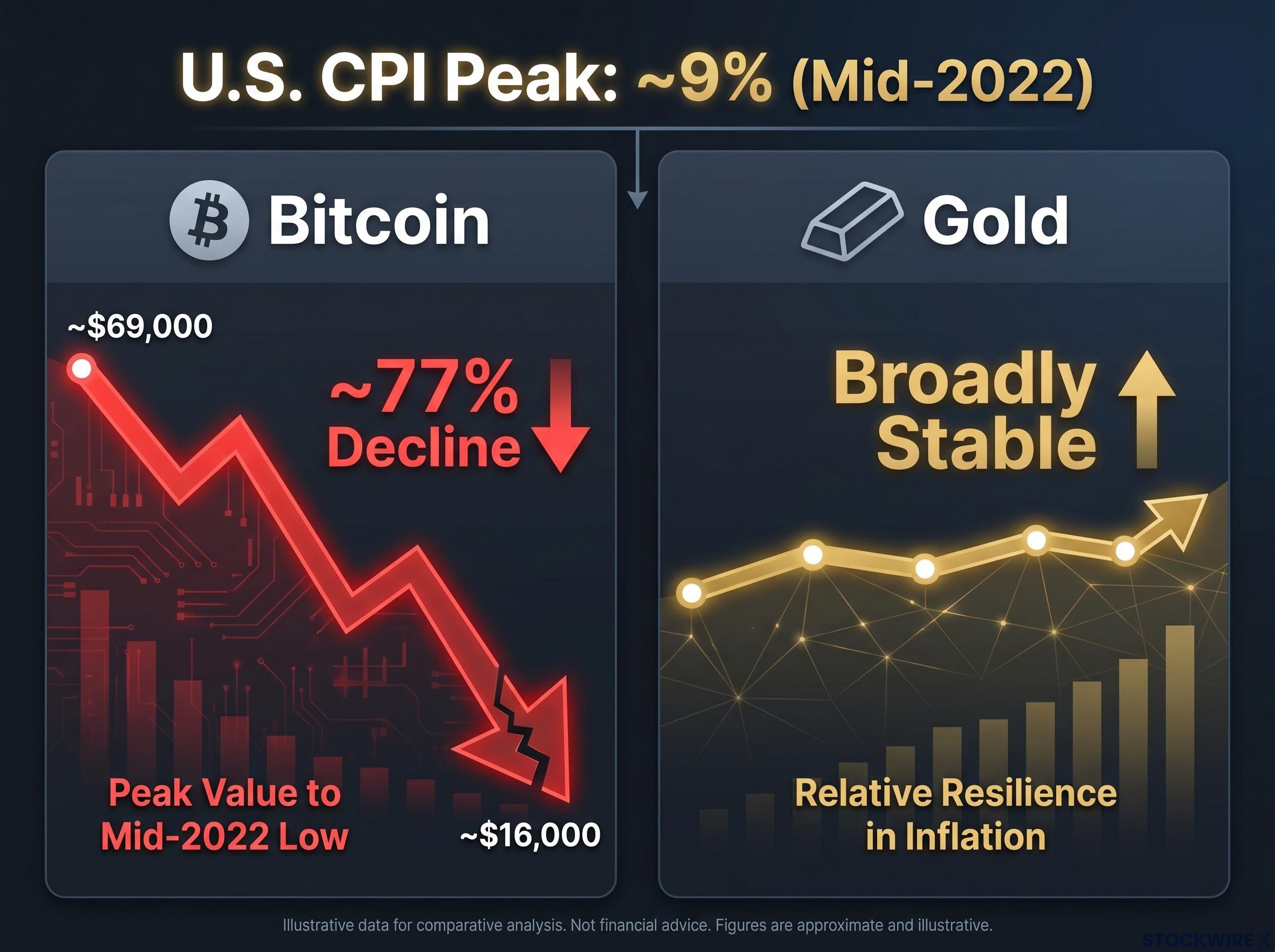 The 2022 Inflation Stress Test: Gold vs. Bitcoin