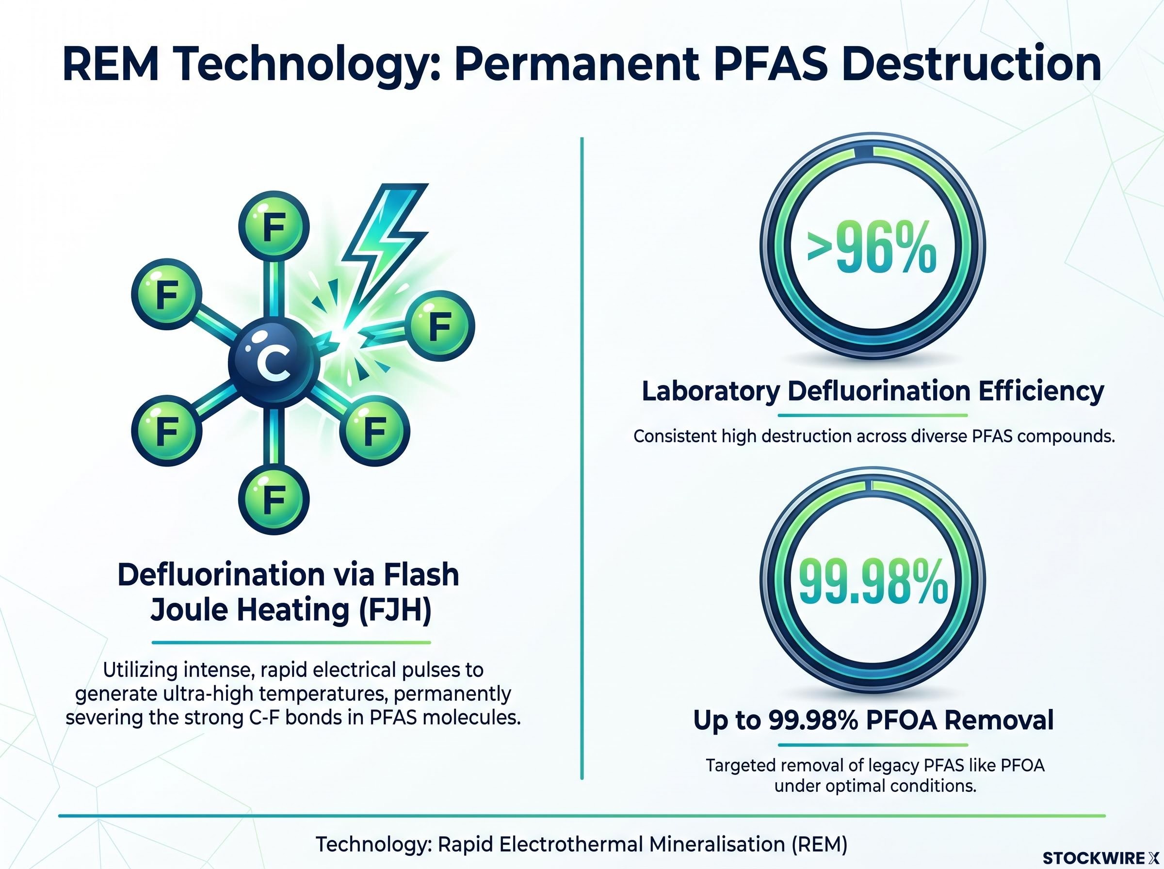 REM Technology: PFAS Destruction Performance