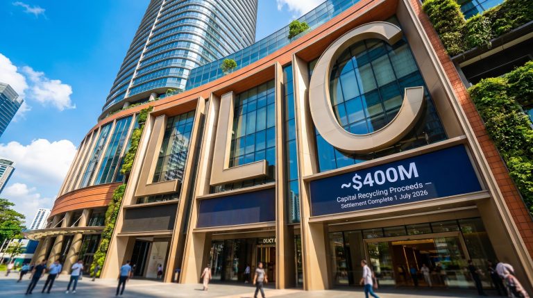 Building exterior with large letters