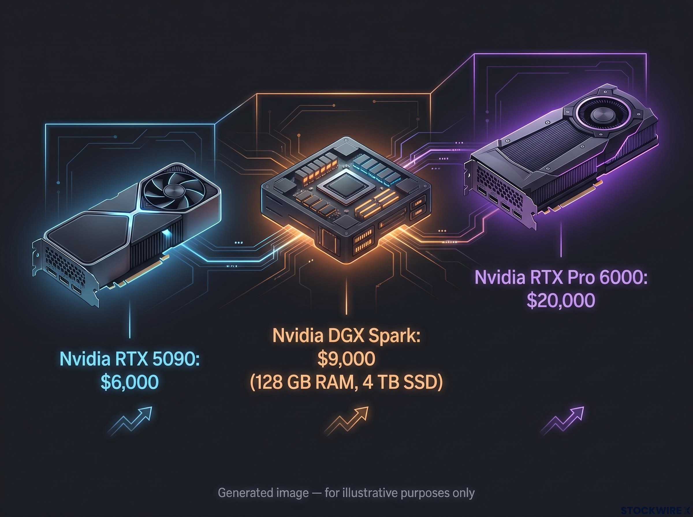 Nvidia Direct-to-User Hardware Pricing Hierarchy