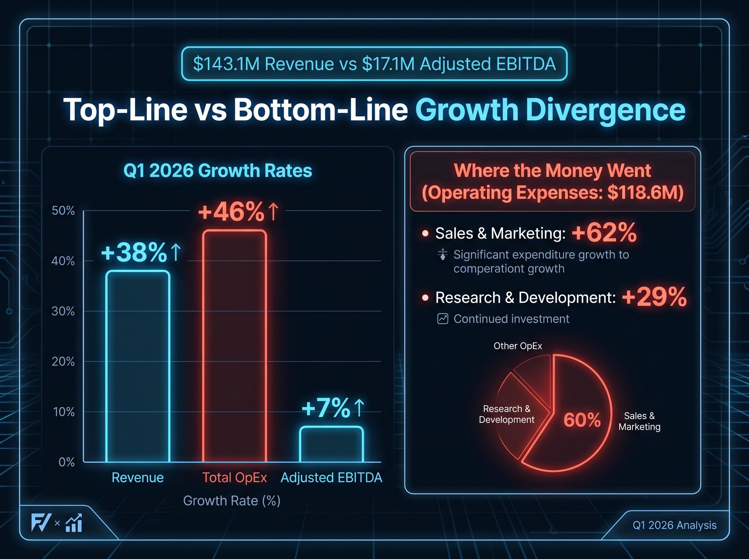 Top-Line vs Bottom-Line Growth Divergence