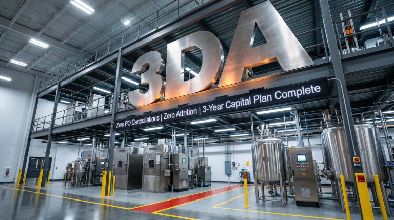 Interior of a manufacturing plant