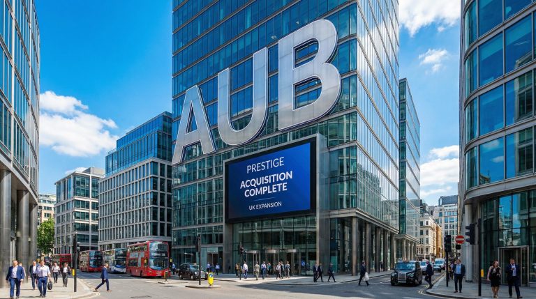 AUB Group Completes 95.9% Prestige Acquisition, Enters UK Insurance Market