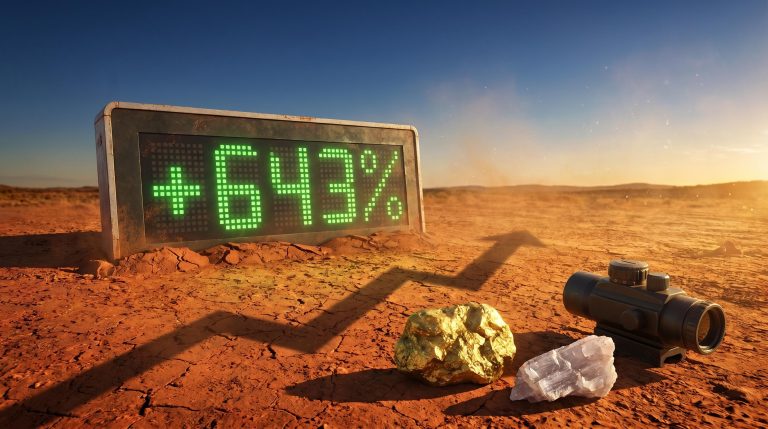 ASX 200 June 2026 rebalance scoreboard showing 643% gain amid gold, lithium and defence additions