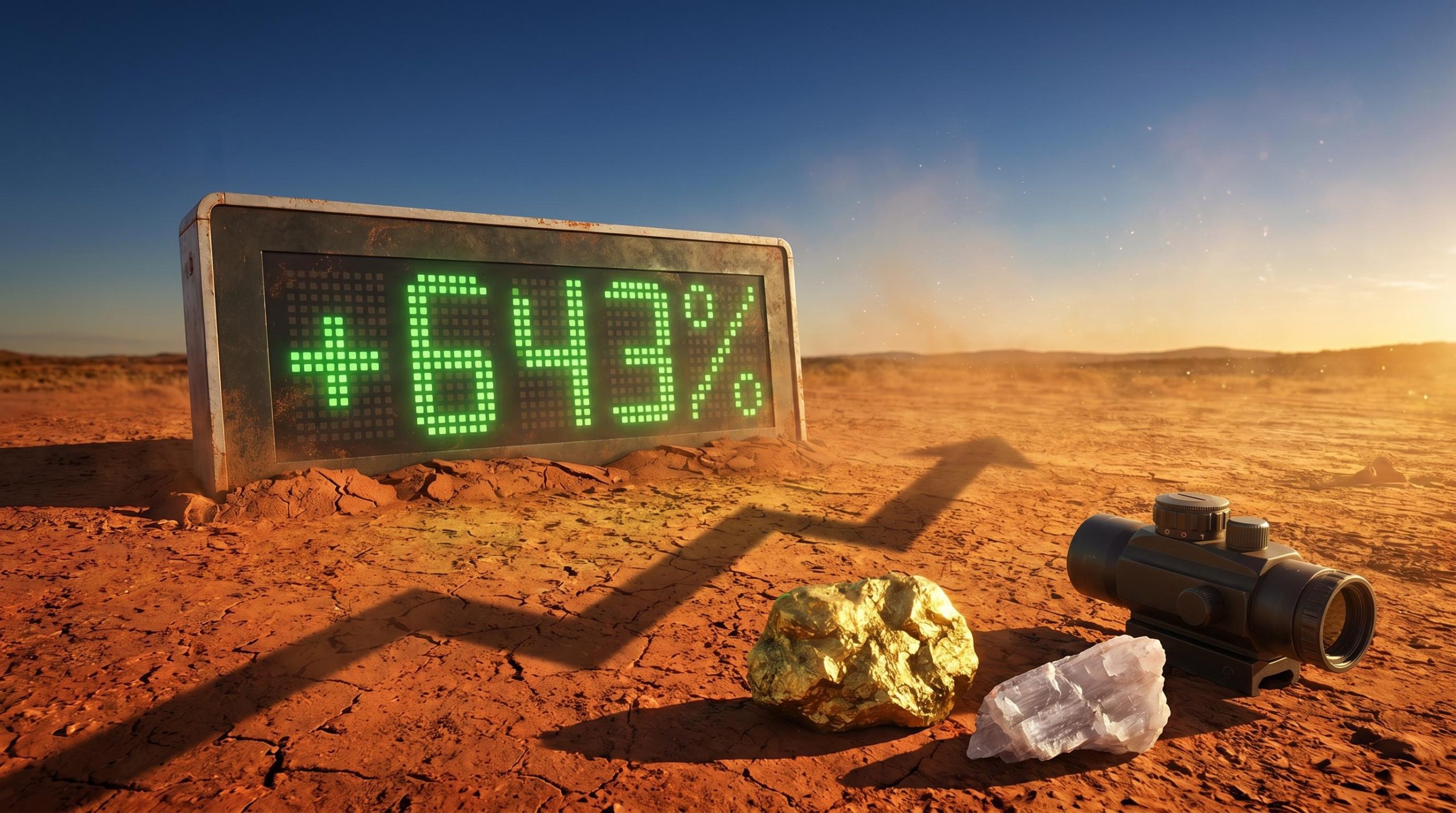 ASX 200 June 2026 rebalance scoreboard showing 643% gain amid gold, lithium and defence additions