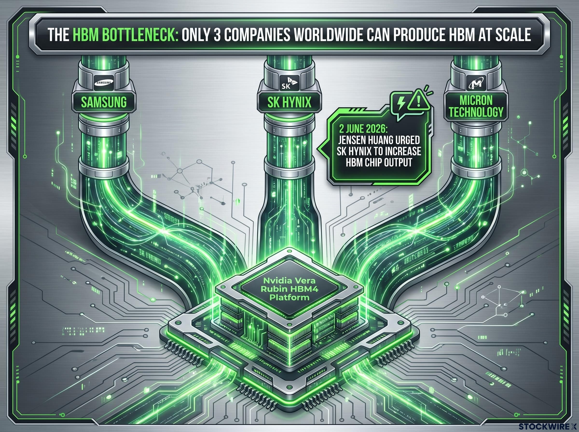 The HBM Bottleneck: Nvidia's Exclusive Supply Chain