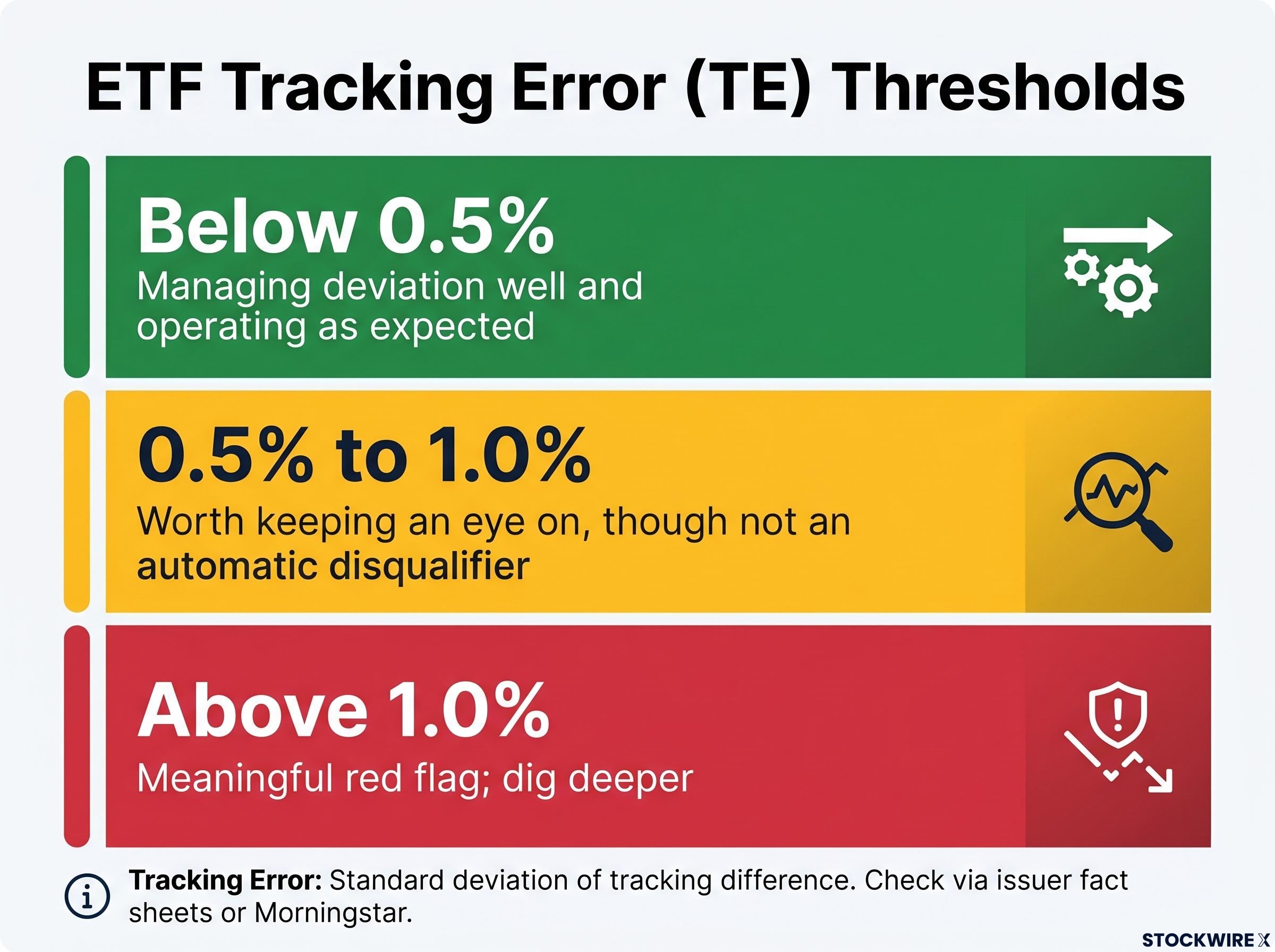 ETF Tracking Error Risk Thresholds