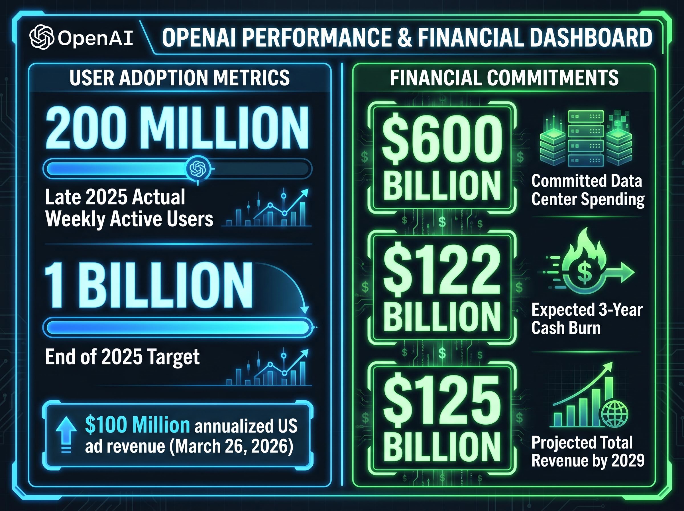 OpenAI Performance Proxy: Adoption vs. Capital Outlay
