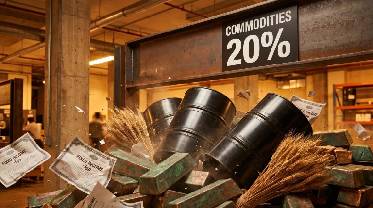 Raw commodities surge over bond certificates as Societe Generale lifts commodities allocation to 20% in June 2026