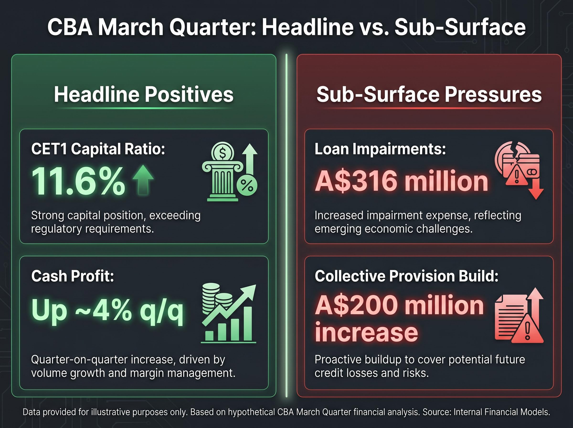 The Dual Narrative of CBA's March Update