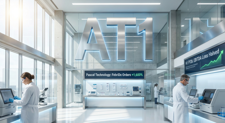 Atomo Diagnostics Halves Losses as Pascal Orders Surge 1,600% in H1 FY26