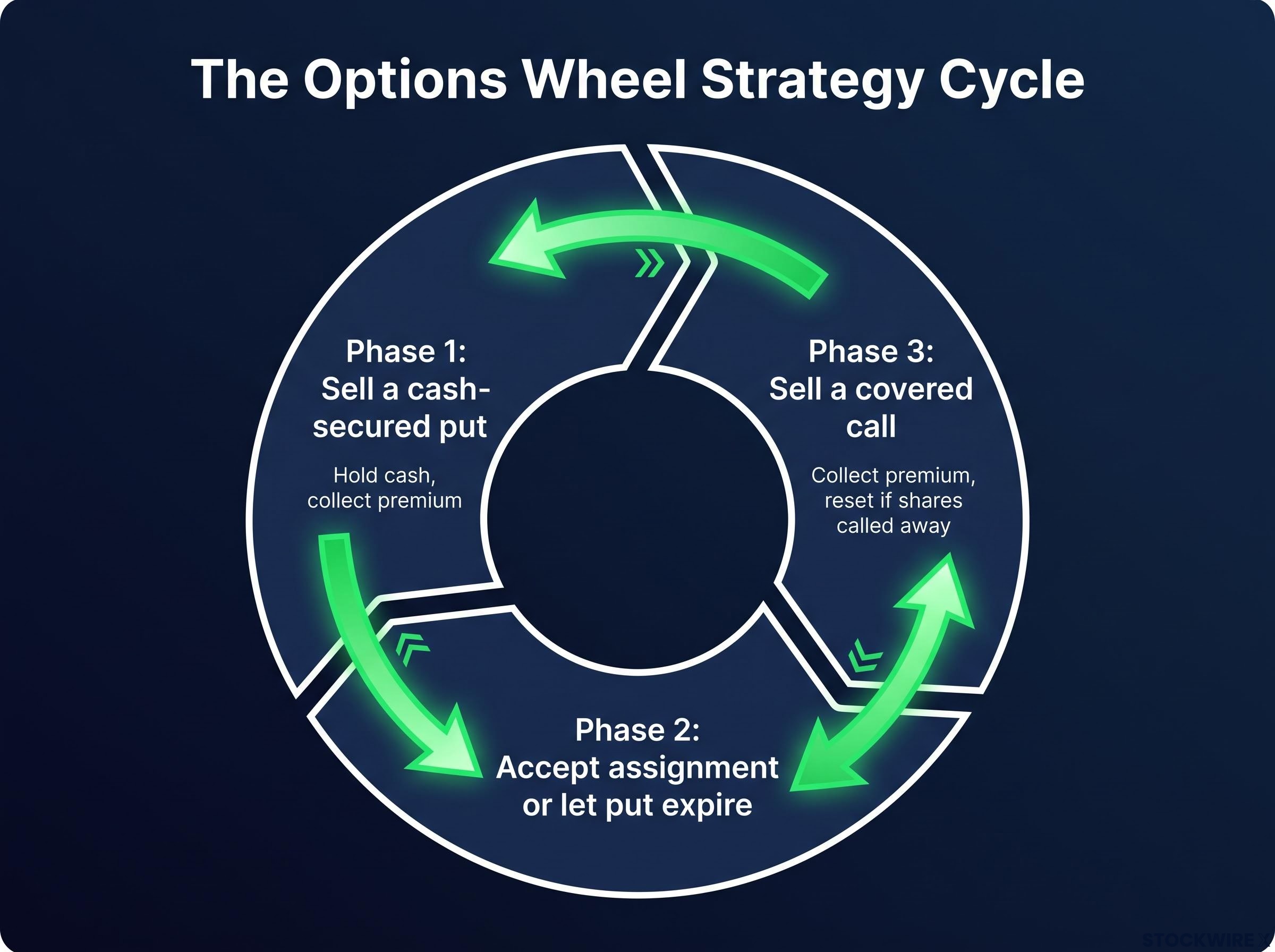 The Options Wheel Strategy Cycle