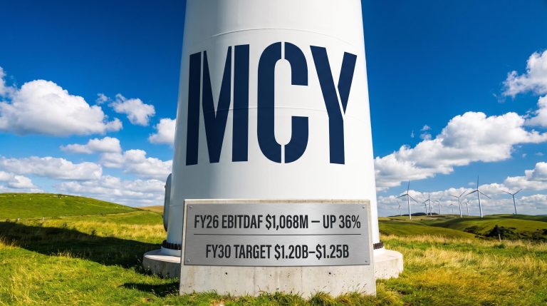 Mercury NZ Ltd Posts Record $1.07b FY26 EBITDAF With Higher FY30 Target
