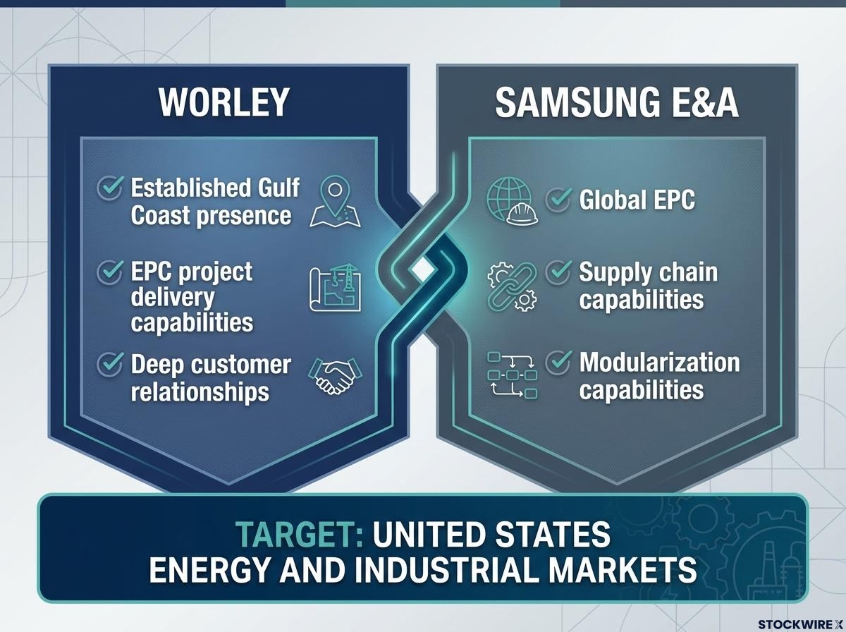 Worley and SAMSUNG E&A: Complementary Capabilities