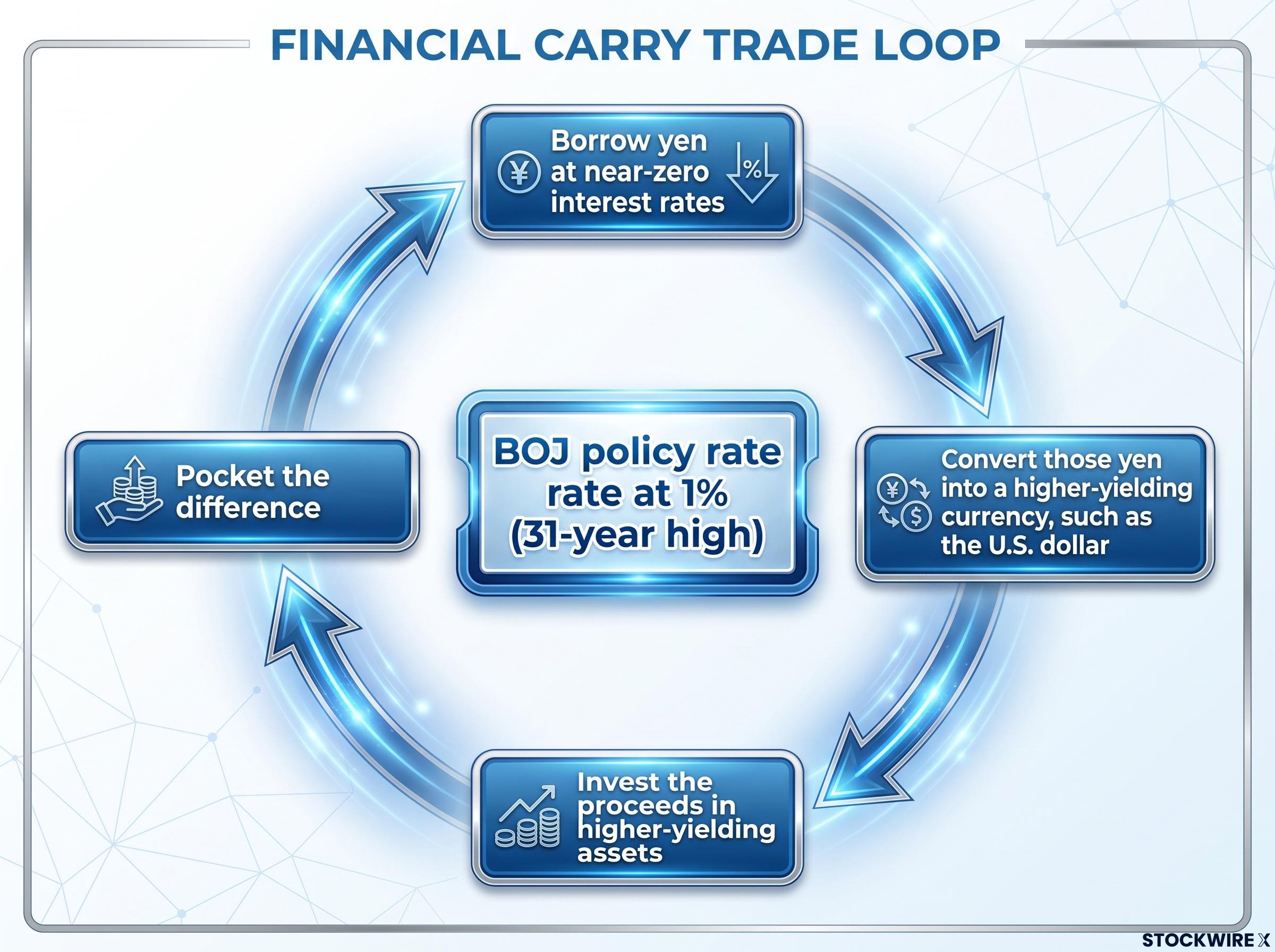 The Yen Carry Trade Loop