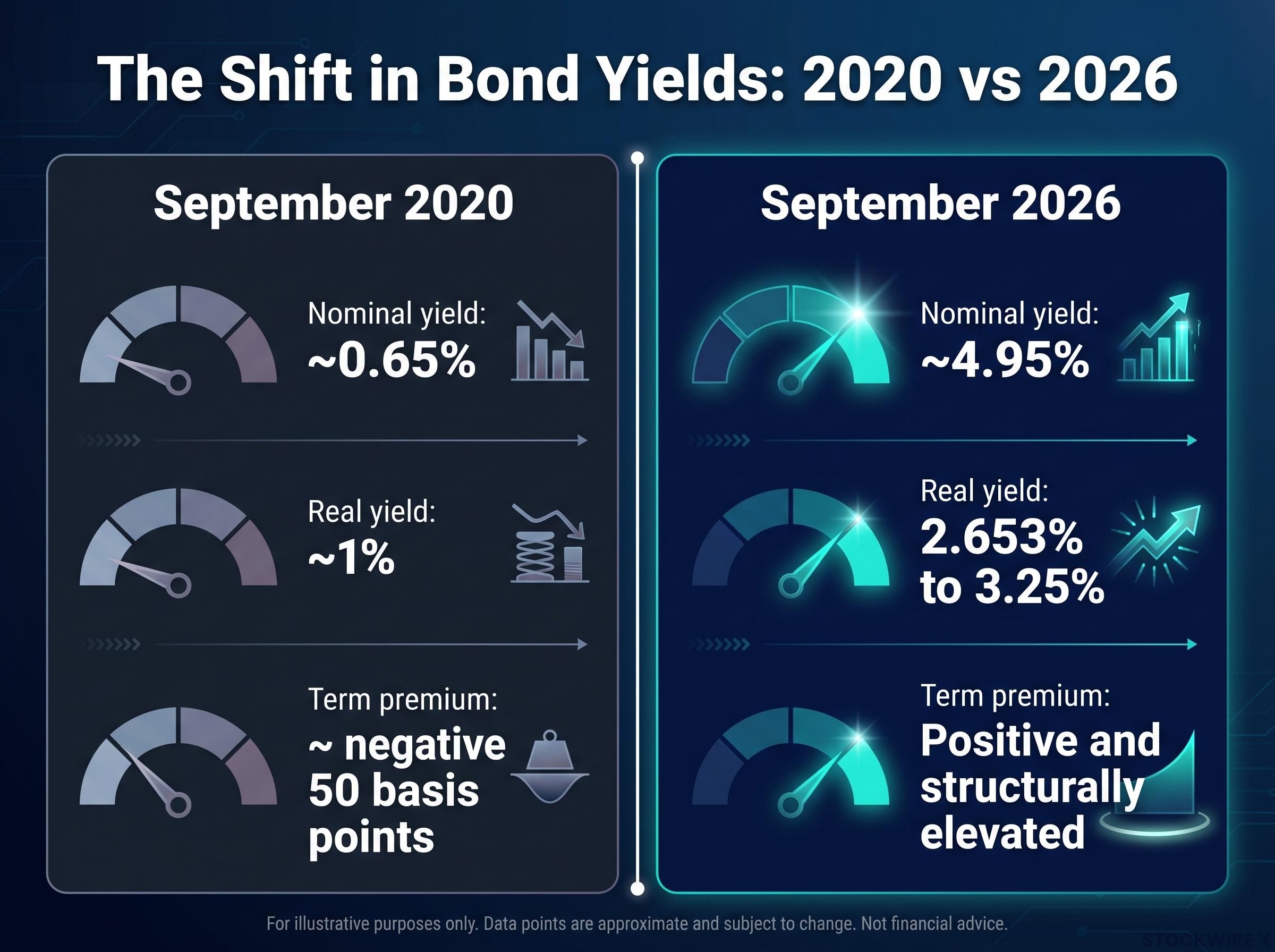 The Shift to Positive Real Yields: 2020 vs 2026