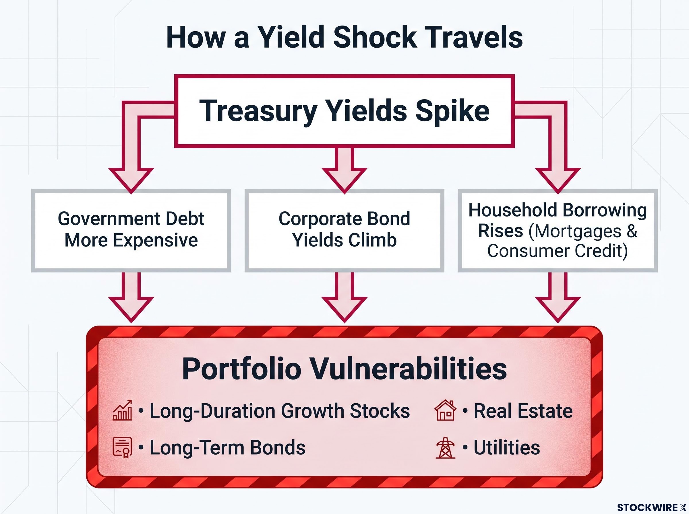 The Transmission of a Yield Shock